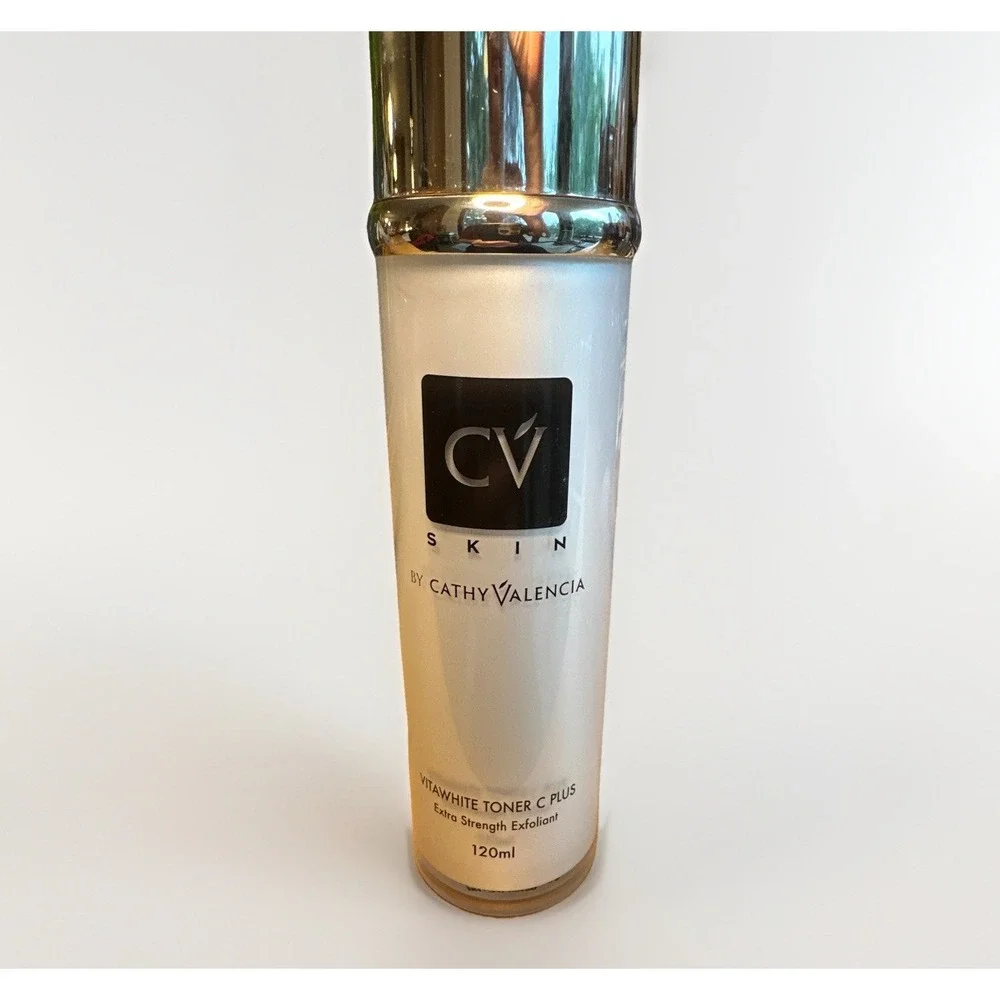 CV Skin By Cathy Valencia Vitawhite Toner C Plus‎ Extra Strength Exfoliant 120ml